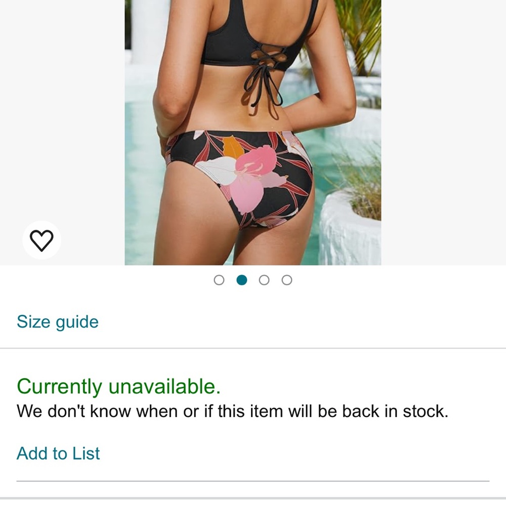 Cupshe bikini - Picture 4 of 4
